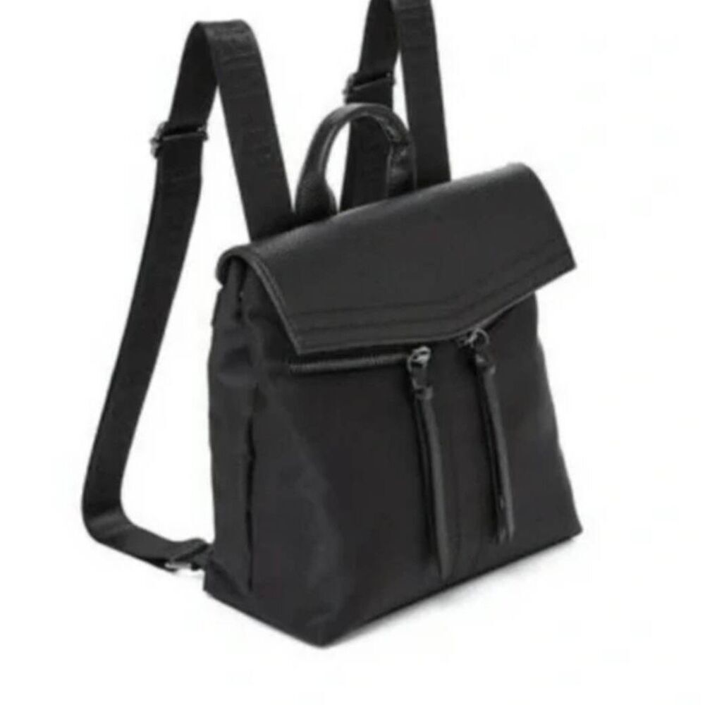 NWT BOTKIER Trigger Mini Black Nylon Backpack